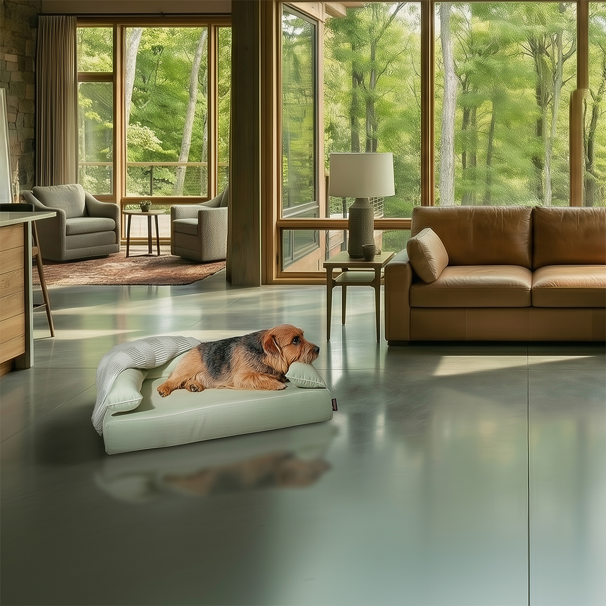 長く愛用できる高品質｜犬のベッド：アンベルソ