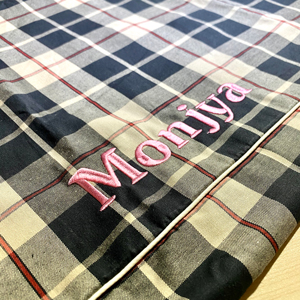 ネーム刺繡：エトレ｜犬のベッド：アンベルソ