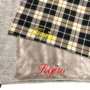 ネーム刺繡：エトレ｜犬のベッド：アンベルソ