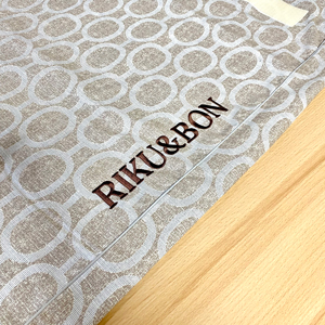 ネーム刺繡：エルモ（アクアグレー）｜犬のベッド：アンベルソ