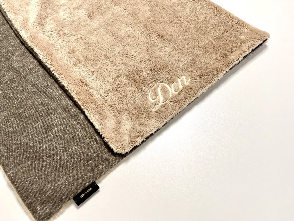 ネーム刺繡：アリス（ブラウン）｜犬のベッド：アンベルソ